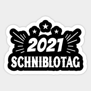 Schniblotag 2021 Schniblow I Blowjob Schnitzel Schniblowtag Schniblo Sticker